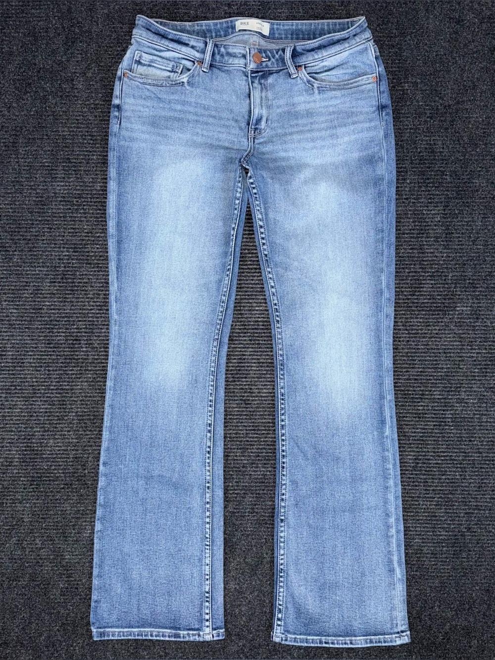Buckle BKE Stella Slim Fit Low Rise Bootcut Stretch Jean 33 x 35 X-LONG ABK8208X